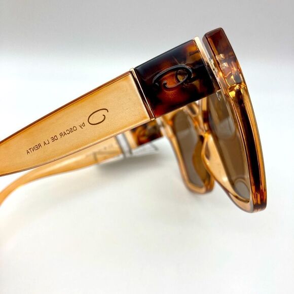 NWT Oscar de la Renta 1394 651 Stylish Amber Sunglasses main image 7